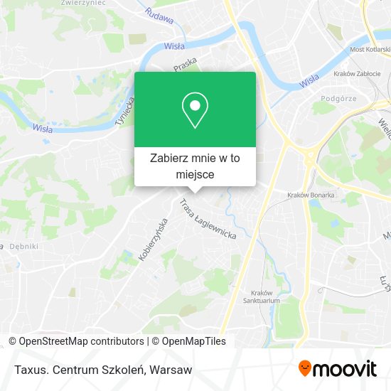 Mapa Taxus. Centrum Szkoleń