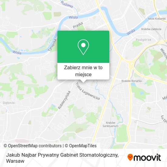 Mapa Jakub Najbar Prywatny Gabinet Stomatologiczny