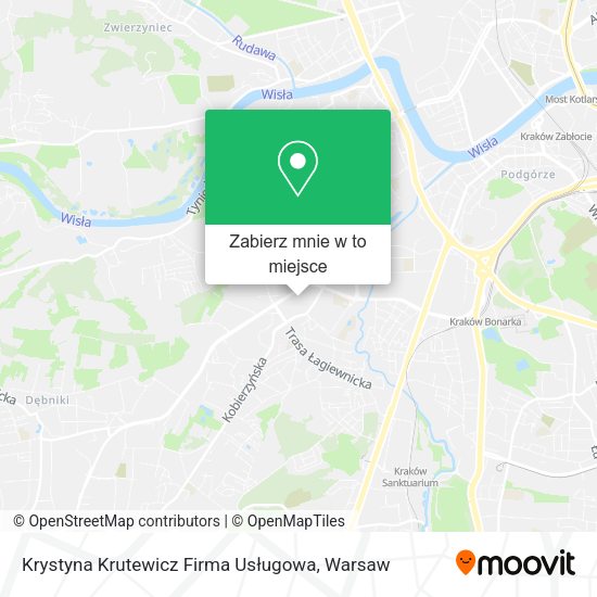 Mapa Krystyna Krutewicz Firma Usługowa