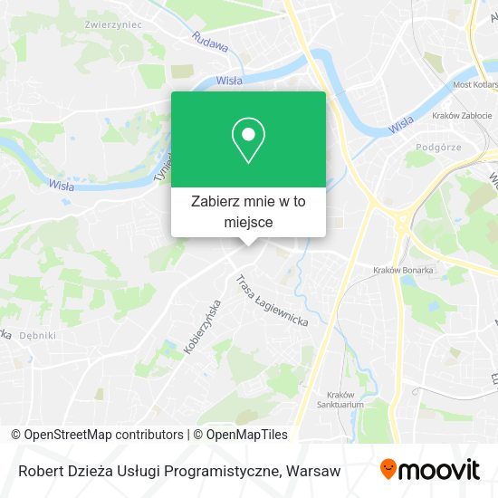 Mapa Robert Dzieża Usługi Programistyczne