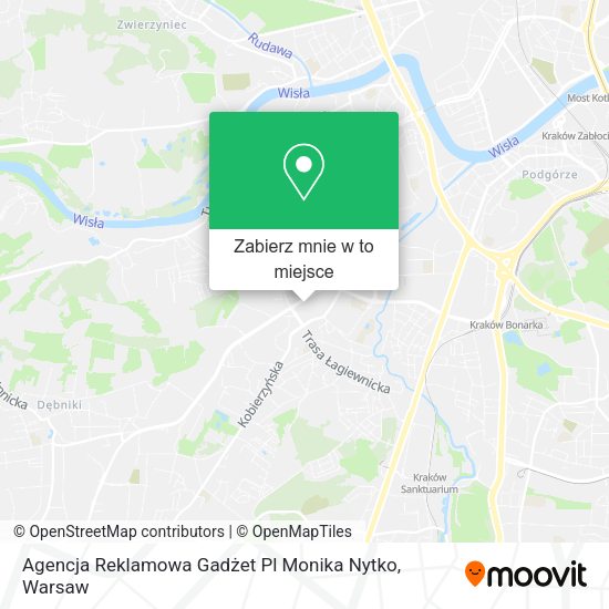 Mapa Agencja Reklamowa Gadżet Pl Monika Nytko