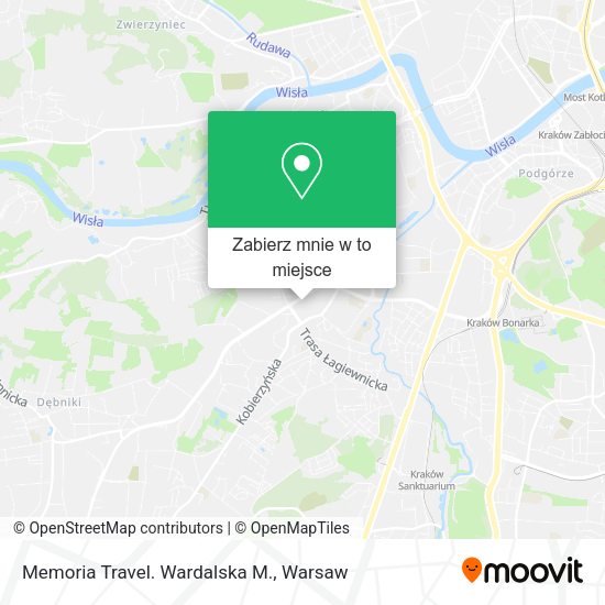 Mapa Memoria Travel. Wardalska M.