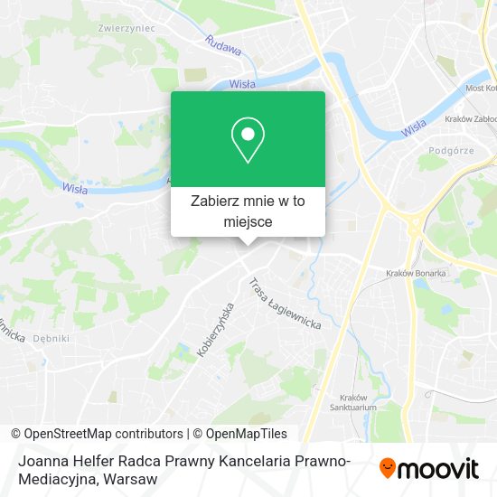 Mapa Joanna Helfer Radca Prawny Kancelaria Prawno-Mediacyjna