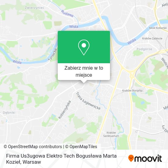 Mapa Firma Us3ugowa Elektro Tech Bogusława Marta Kozieł