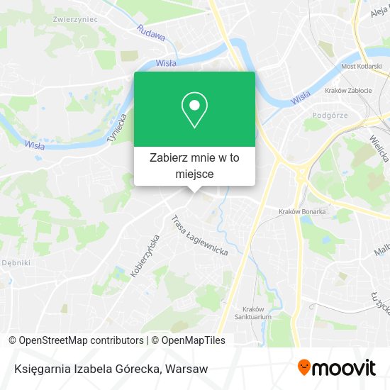 Mapa Księgarnia Izabela Górecka