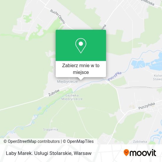 Mapa Laby Marek. Usługi Stolarskie