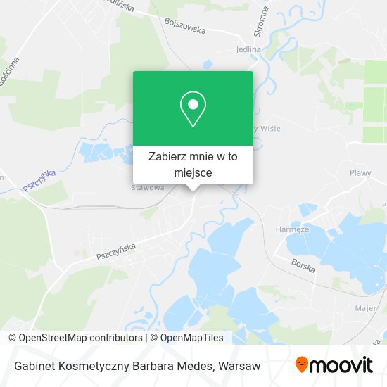 Mapa Gabinet Kosmetyczny Barbara Medes