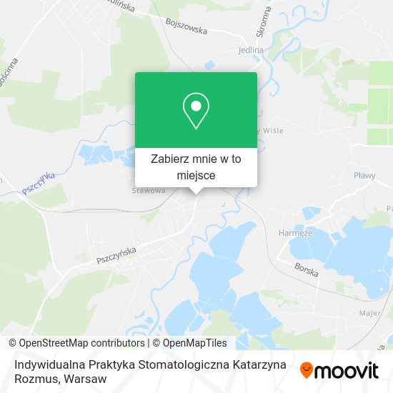 Mapa Indywidualna Praktyka Stomatologiczna Katarzyna Rozmus