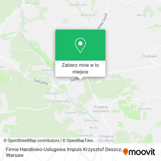 Mapa Firma Handlowo-Usługowa Impuls Krzysztof Deszcz