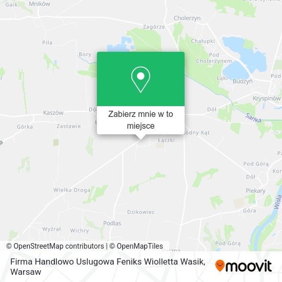 Mapa Firma Handlowo Uslugowa Feniks Wiolletta Wasik