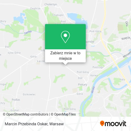 Mapa Marcin Przebinda Oskar