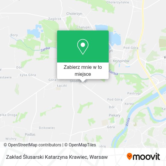 Mapa Zakład Ślusarski Katarzyna Krawiec