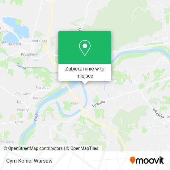 Mapa Gym Kolna