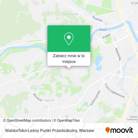 Mapa Waldorfsko-Leśny Punkt Przedszkolny