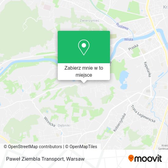 Mapa Paweł Ziembla Transport