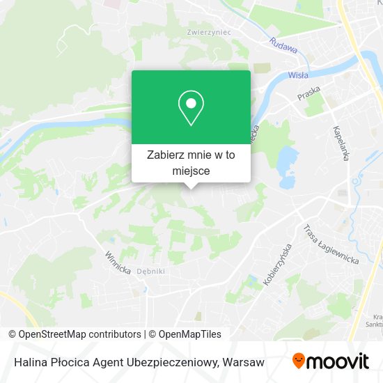 Mapa Halina Płocica Agent Ubezpieczeniowy