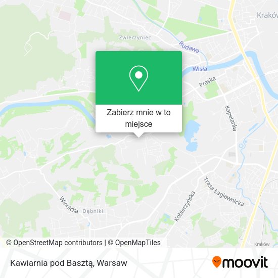 Mapa Kawiarnia pod Basztą