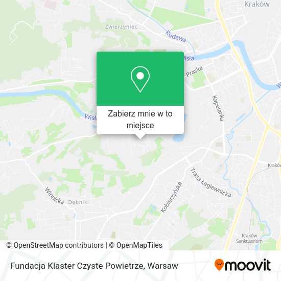 Mapa Fundacja Klaster Czyste Powietrze