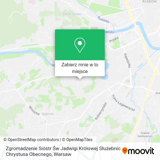 Mapa Zgromadzenie Sióstr Św Jadwigi Królowej Służebnic Chrystusa Obecnego