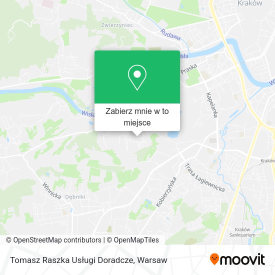 Mapa Tomasz Raszka Usługi Doradcze