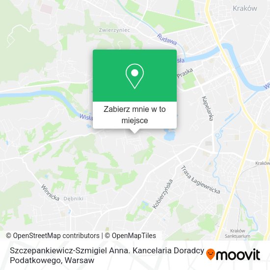 Mapa Szczepankiewicz-Szmigiel Anna. Kancelaria Doradcy Podatkowego