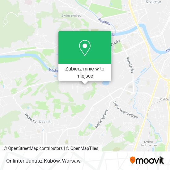 Mapa Onlinter Janusz Kubów