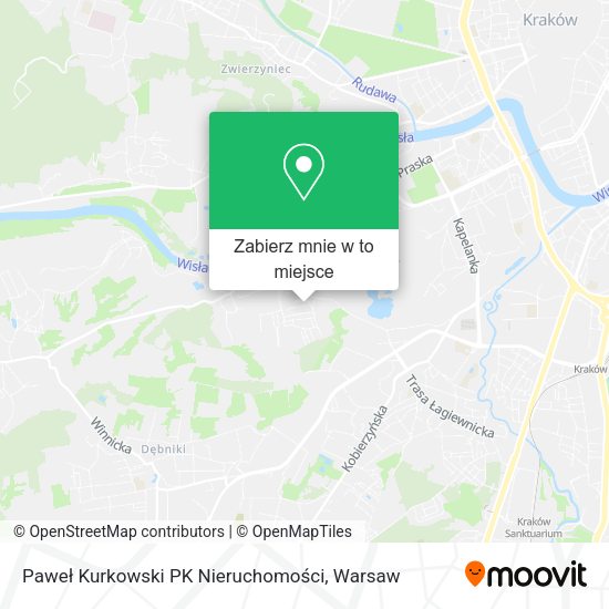 Mapa Paweł Kurkowski PK Nieruchomości