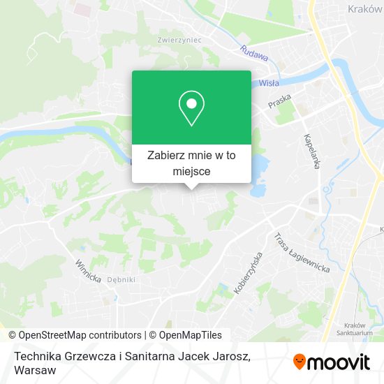 Mapa Technika Grzewcza i Sanitarna Jacek Jarosz