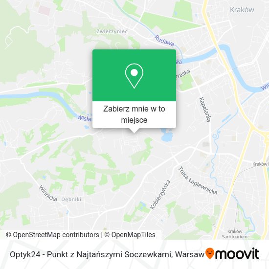 Mapa Optyk24 - Punkt z Najtańszymi Soczewkami