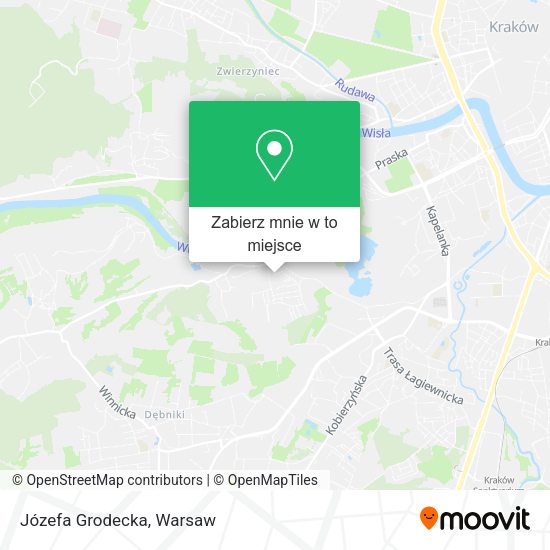 Mapa Józefa Grodecka