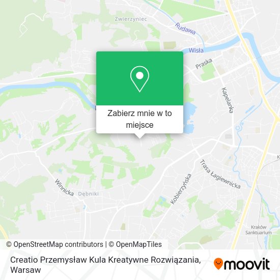 Mapa Creatio Przemysław Kula Kreatywne Rozwiązania