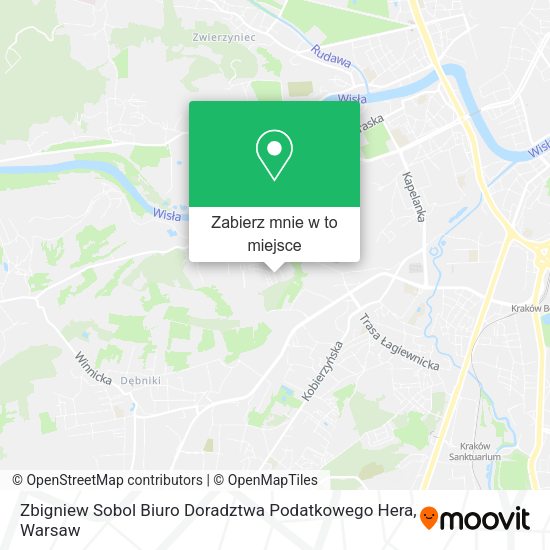 Mapa Zbigniew Sobol Biuro Doradztwa Podatkowego Hera