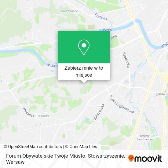 Mapa Forum Obywatelskie Twoje Miasto. Stowarzyszenie