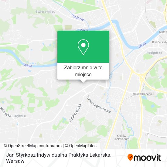 Mapa Jan Styrkosz Indywidualna Praktyka Lekarska