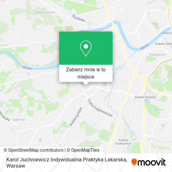 Mapa Karol Juchniewicz Indywidualna Praktyka Lekarska