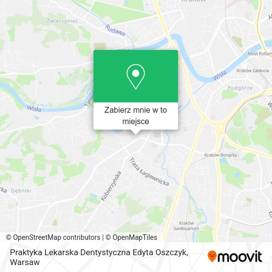 Mapa Praktyka Lekarska Dentystyczna Edyta Oszczyk