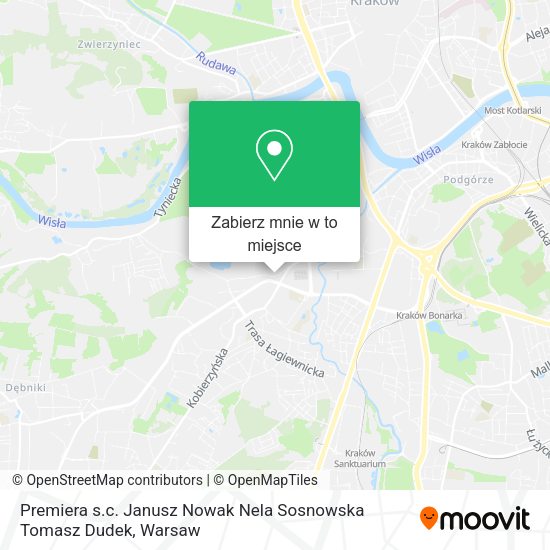 Mapa Premiera s.c. Janusz Nowak Nela Sosnowska Tomasz Dudek