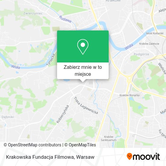 Mapa Krakowska Fundacja Filmowa