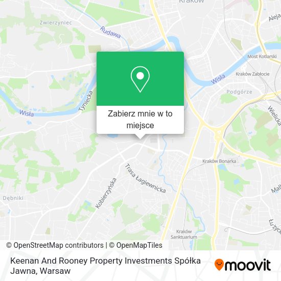 Mapa Keenan And Rooney Property Investments Spółka Jawna