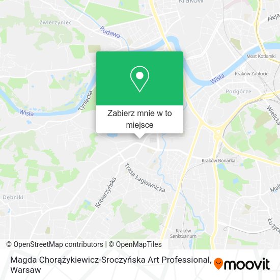 Mapa Magda Chorążykiewicz-Sroczyńska Art Professional