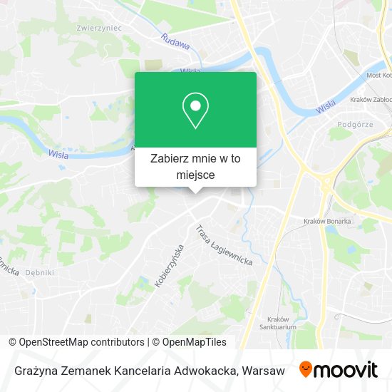 Mapa Grażyna Zemanek Kancelaria Adwokacka