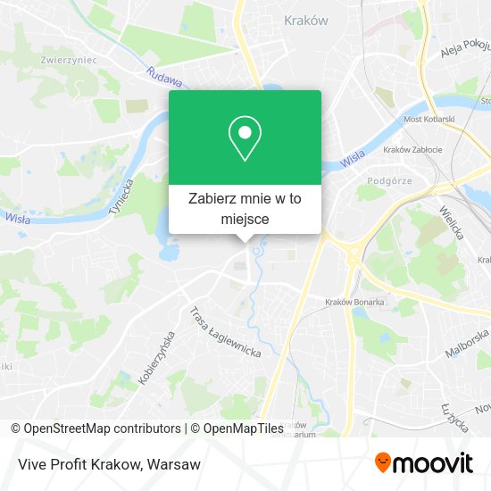 Mapa Vive Profit Krakow