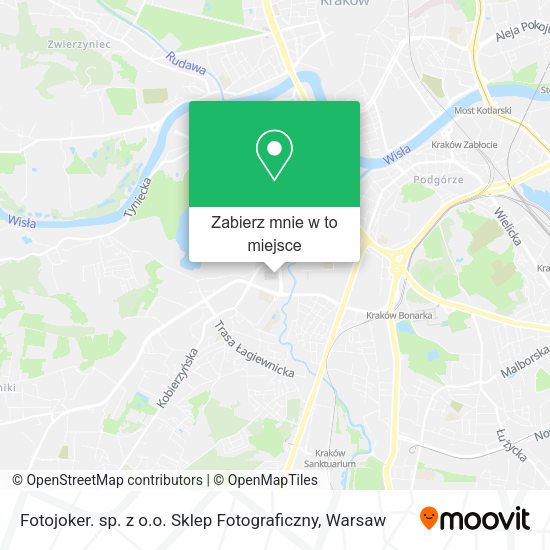 Mapa Fotojoker. sp. z o.o. Sklep Fotograficzny