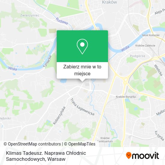 Mapa Klimas Tadeusz. Naprawa Chłodnic Samochodowych