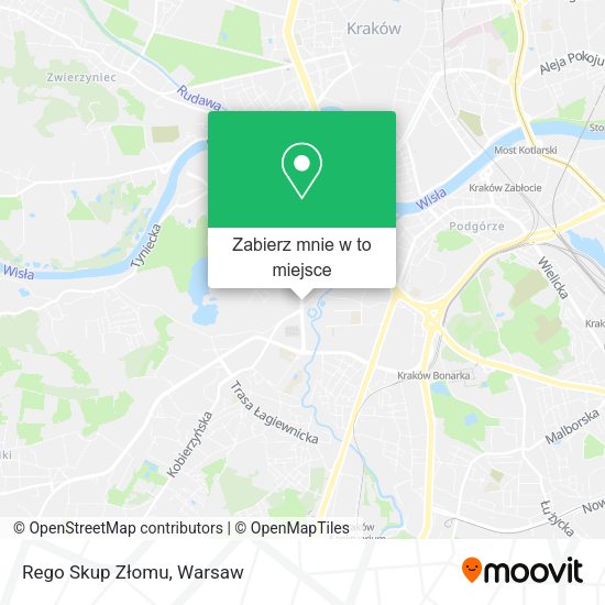 Mapa Rego Skup Złomu