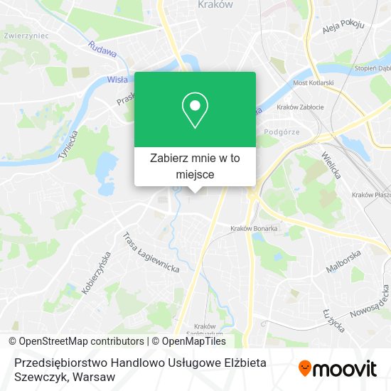 Mapa Przedsiębiorstwo Handlowo Usługowe Elżbieta Szewczyk