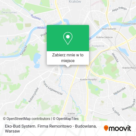 Mapa Eko-Bud System. Firma Remontowo - Budowlana