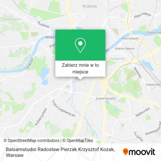 Mapa Balsamstudio Radosław Pierzak Krzysztof Kozak