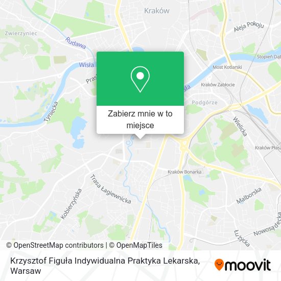 Mapa Krzysztof Figuła Indywidualna Praktyka Lekarska