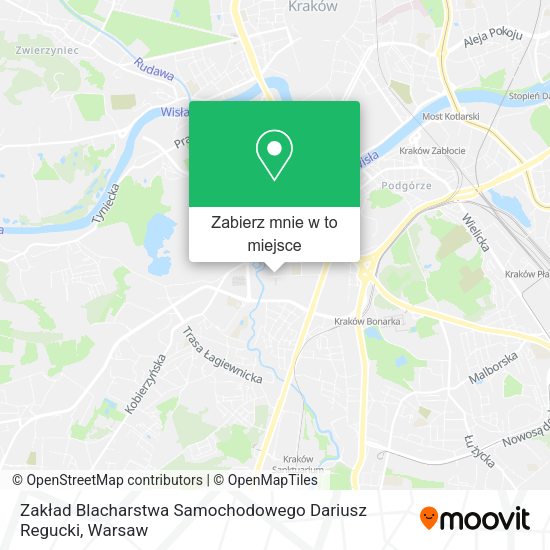 Mapa Zakład Blacharstwa Samochodowego Dariusz Regucki